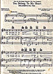 You Belong To My Heart